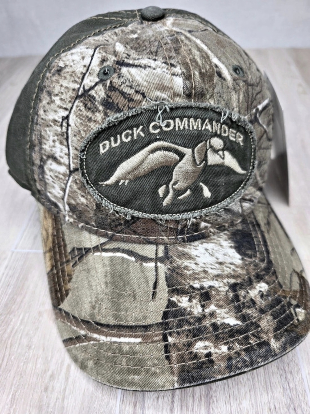 NWT Duck Commander Arise Kill Eat Distressed Camo Hat Camo Hat